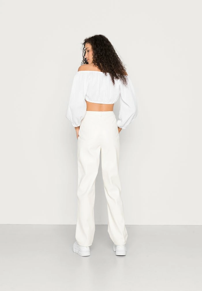 NA-KD HIGHWAIST PANTS - Pantalon Classique - Ecru Sand 3 NA-KD HIGHWAIST PANTS - Pantalon Classique - Ecru Sand – Image 3