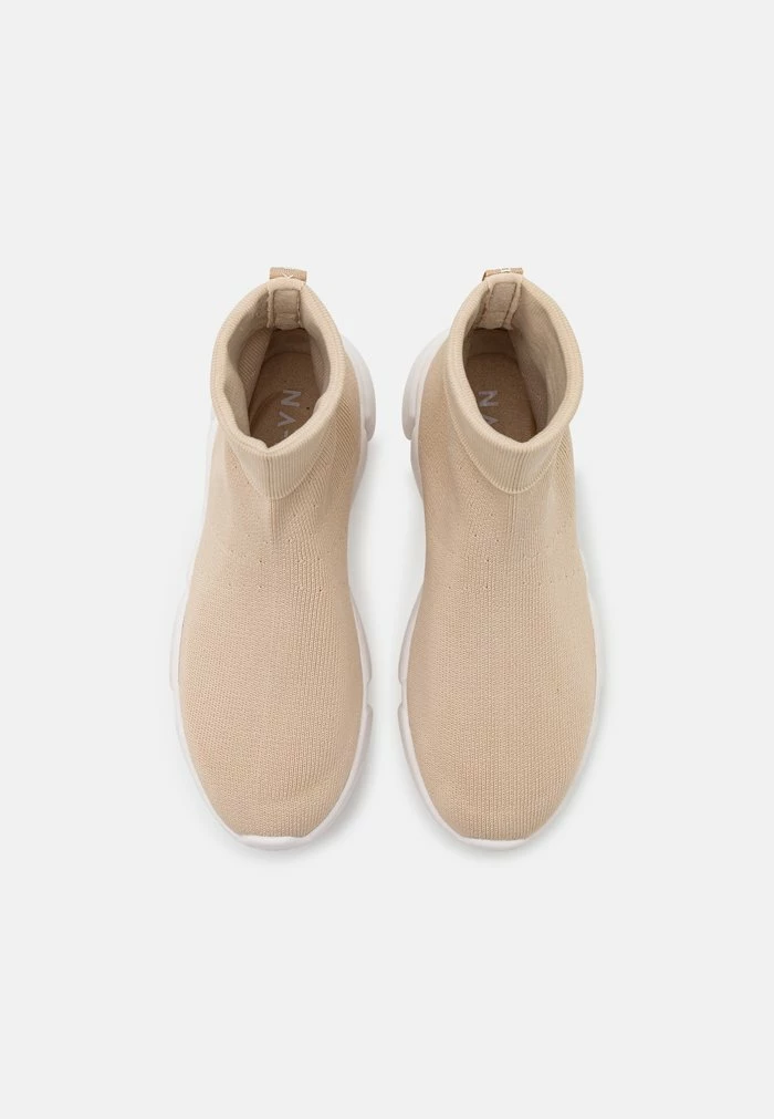 NA-KD TURBO - Baskets Montantes - Beige 6 NA-KD TURBO - Baskets Montantes - Beige – Image 6