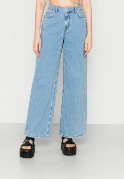 NA-KD WIDE LEG - Jean Boyfriend - Light Blue Wash