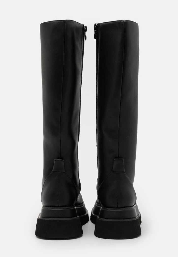 NA-KD CHUNKY LACE UP BOOTS - Bottes à Plateau - Black 4 NA-KD CHUNKY LACE UP BOOTS - Bottes à Plateau - Black – Image 4