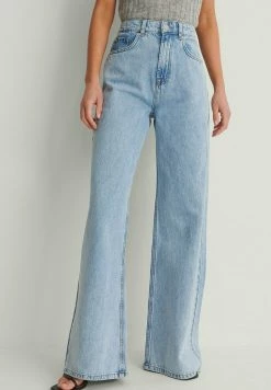 NA-KD Jean Flare - Light Blue