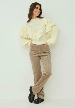 NA-KD Pantalon Classique - Taupe