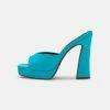 NA-KD MULES - Mules à Talons - Turquoise Blue -NA-KD Soldes Magasin 34b5653c2cf74d9c82d4439bb56a813f