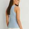 NA-KD Débardeur - Light Blue -NA-KD Soldes Magasin 3589069d8d73461cb43fbb18bd09426c