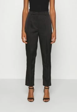 NA-KD STRAIGHT SUIT PANTS - Pantalon Classique - Black