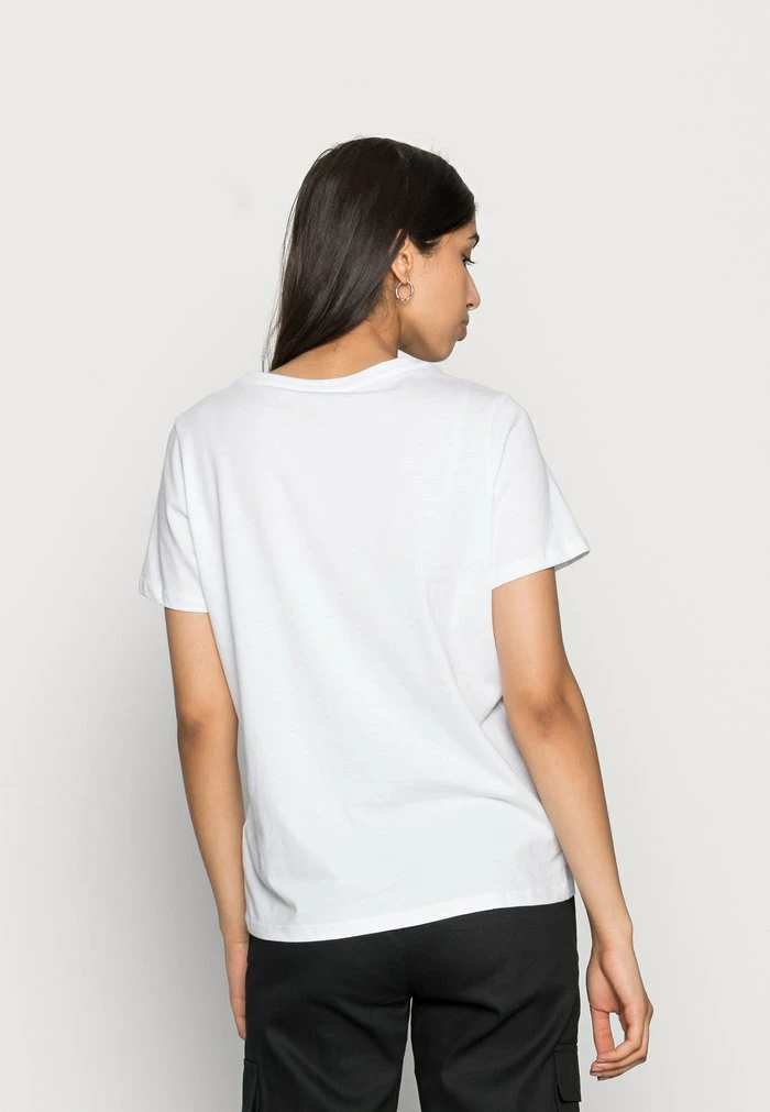 NA-KD CREW TEE 2 PACK - T-shirt Basique - White 3 NA-KD CREW TEE 2 PACK - T-shirt Basique - White – Image 3