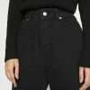NA-KD MOM - Jeans Fuselé - Black -NA-KD Soldes Magasin 36824d75b5664632adcf9bdf9f9cb1dd