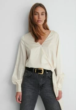 NA-KD Blouse - Beige