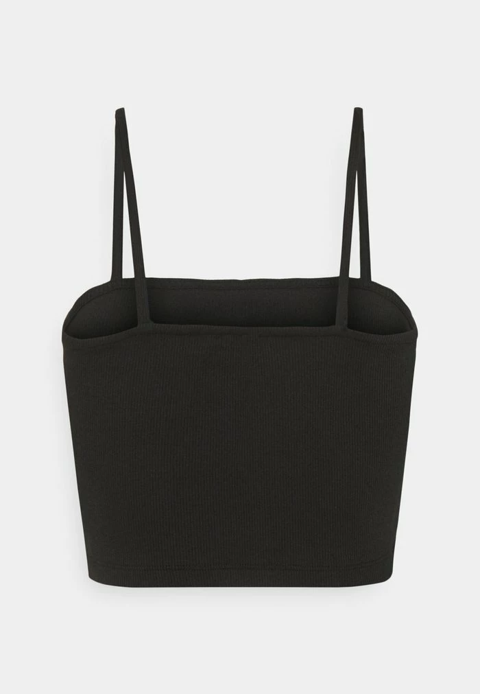 NA-KD X ZALANDO EXCLUSIVE CROPPED - Débardeur - Black 2 NA-KD X ZALANDO EXCLUSIVE CROPPED - Débardeur - Black – Image 2