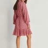 NA-KD Robe De Jour - Pink -NA-KD Soldes Magasin 37fb11e0ec5d42fea17c89e63885d19d