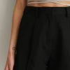 NA-KD PLEAT DETAIL SHORTS - Short - Black -NA-KD Soldes Magasin 380e405d8d444c3fb734e27d6fe47ff5