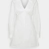 NA-KD TAILORED MINI DRESS - Robe De Soirée - White