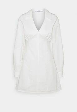 NA-KD TAILORED MINI DRESS - Robe De Soirée - White