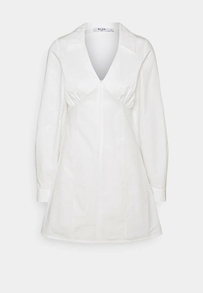 NA-KD TAILORED MINI DRESS - Robe De Soirée - White 1 NA-KD TAILORED MINI DRESS - Robe De Soirée - White