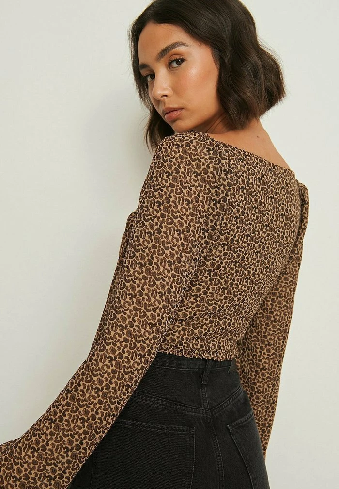 PAMELA REIF X NA-KD - BLOUSE - Blouse - Beige 3 PAMELA REIF X NA-KD - BLOUSE - Blouse - Beige – Image 3