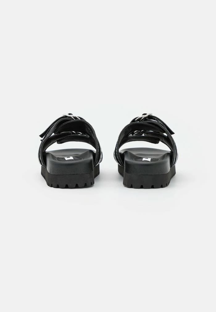 NA-KD DOUBLE BUCKLE - Mules - Black 4 NA-KD DOUBLE BUCKLE - Mules - Black – Image 4