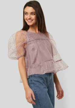 NA-KD Blouse - Lilac