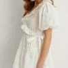 NA-KD Robe De Jour - White -NA-KD Soldes Magasin 3b5c3e365d9742f187ac82a4761f9cbe