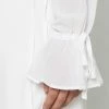 NA-KD TIE STRAP OVERLAP MINI DRESS - Robe De Jour - White -NA-KD Soldes Magasin 3c749de14a8846e0ad2b329b691f6b24