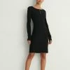 NA-KD Robe De Jour - Black 5 NA-KD Robe De Jour - Black -NA-KD Soldes Magasin 3e8a5a0be3cb411fb1d05b6953f6be6a