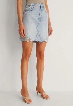 NA-KD Minijupe - Light Blue
