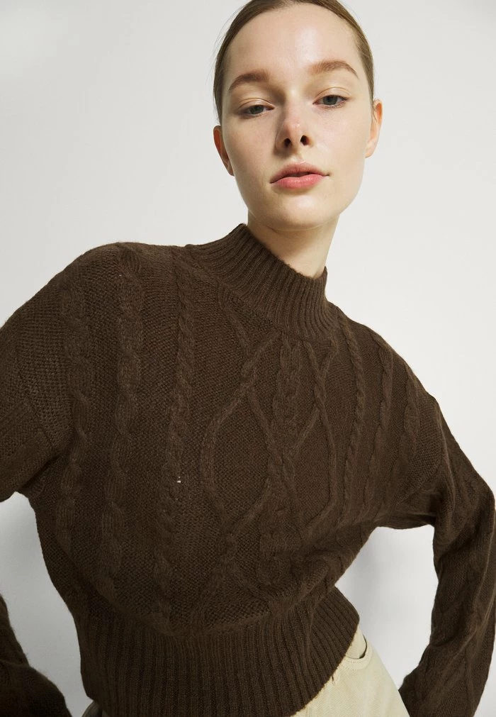 NA-KD CABLE - Pullover - Brown 5 NA-KD CABLE - Pullover - Brown – Image 5