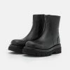 NA-KD Bottines à Plateau - Black -NA-KD Soldes Magasin 43b76877811d4cc7a81c4a30659a3530