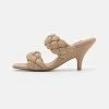 NA-KD BRAIDED WEDGE MULES - Mules à Talons - Beige 7 NA-KD BRAIDED WEDGE MULES - Mules à Talons - Beige -NA-KD Soldes Magasin 444bfa1eff544828a9054bc5163745ac