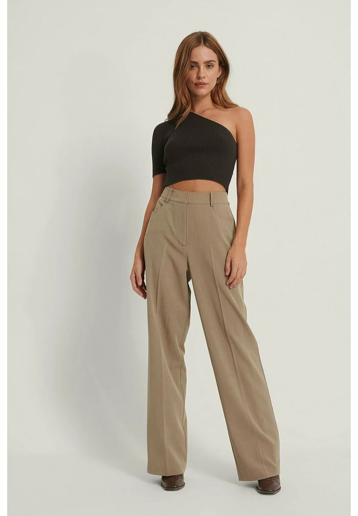 NA-KD T-shirt Imprimé - Brown 2 NA-KD T-shirt Imprimé - Brown – Image 2