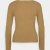 NA-KD X ZALANDO EXCLUSIVE - RIBBED - Pullover - Beige -NA-KD Soldes Magasin 45fc8d2d87a74498a9be5bc8748bb143