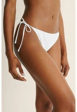 NA-KD MIT SCHNÜREN - Bas De Bikini - White