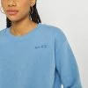 NA-KD LOGO BASIC - Sweatshirt - Dusty Blue -NA-KD Soldes Magasin 46dcb61b260d47c79af7624a4aaa0afa