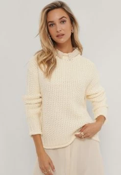 NA-KD Pullover - Off White