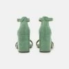 NA-KD BASIC BLOCK - Sandales - Sage Green -NA-KD Soldes Magasin 4891d72a7d454f6a9552431c46644e23