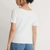 NA-KD T-shirt Imprimé - White -NA-KD Soldes Magasin 49274ea276e747d2b19594f91830fa53