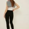 NA-KD MIT REISSVERSCHLUSS - Legging - Black -NA-KD Soldes Magasin 496eff6e327a4f85ac260f00c8339fe9