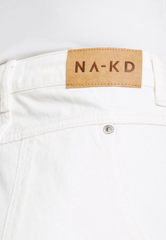 NA-KD WIDE LEG - Jean Boyfriend - Ecru 6 NA-KD WIDE LEG - Jean Boyfriend - Ecru – Image 6