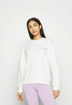 NA-KD QUOTE PRINTED - Sweatshirt - Beige