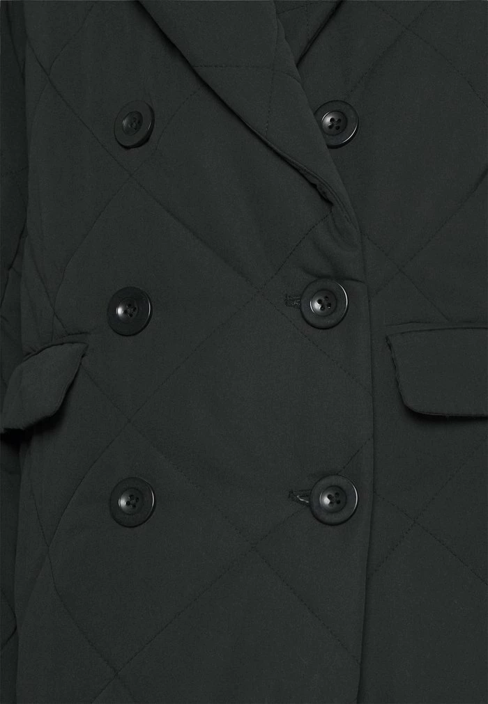 NA-KD QUILTED COAT - Veste D'hiver - Black 6 NA-KD QUILTED COAT - Veste D'hiver - Black – Image 6