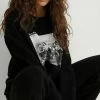 NA-KD BALLOON - Sweatshirt - Black New York -NA-KD Soldes Magasin 4b3fcc067a4746888e053b9d51662714