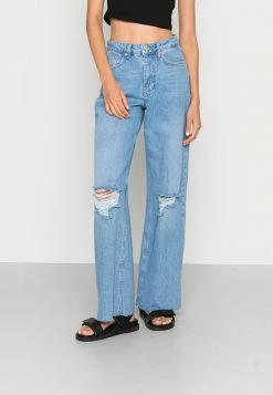NA-KD RIPPED - Jean Boyfriend - Light Wash