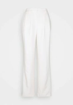 NA-KD OVERSIZED WIDE PANTS - Pantalon Classique - Light Beige