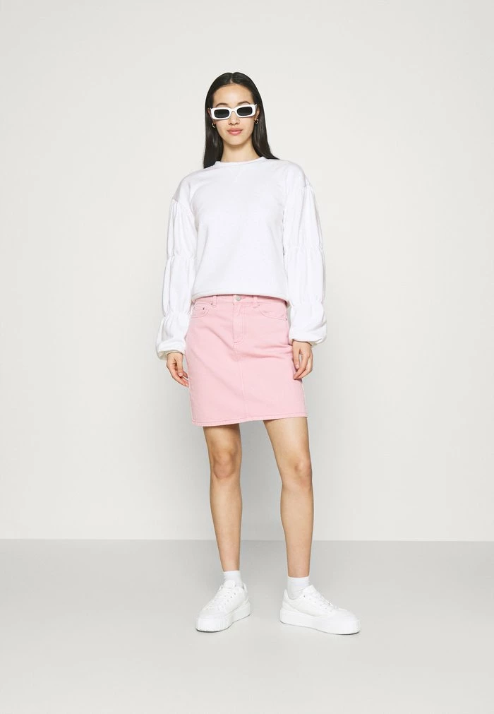 NA-KD DETAILED SLEEVE - Sweatshirt - White 2 NA-KD DETAILED SLEEVE - Sweatshirt - White – Image 2