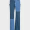 NA-KD PANELED STRAIGHT FIT - Jean Droit - Blue -NA-KD Soldes Magasin 4f8e4e132c5542d6955d7f562bcd17d2