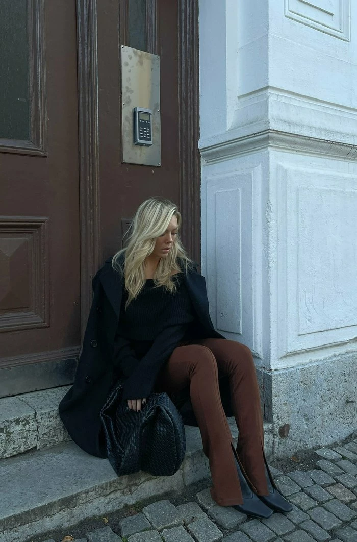 NA-KD FRONT - Pantalon Classique - Brown 4 NA-KD FRONT - Pantalon Classique - Brown – Image 4