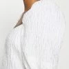 NA-KD DEEP BACK MINI DRESS - Robe De Soirée - White -NA-KD Soldes Magasin 51137443f4854429acf830209cd21d10