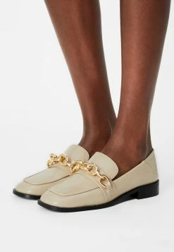 NA-KD ROUNDED TOE LOAFERS - Mocassins - Butter