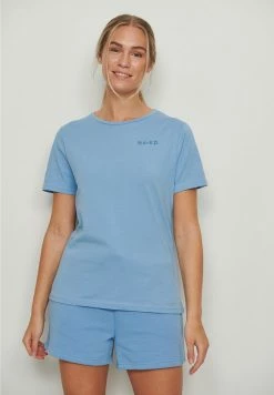 NA-KD T-shirt Basique - Dusty Blue