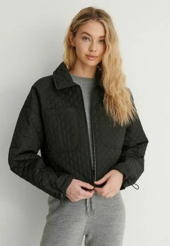 NA-KD Veste Mi-saison - Black