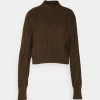 NA-KD CABLE - Pullover - Brown 8 NA-KD CABLE - Pullover - Brown -NA-KD Soldes Magasin 528c92b7e2b8461590927613d6e08d39